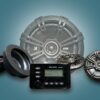 Full sound system with kicker and subwoofer
