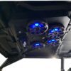Four pieces LED stereo speakers