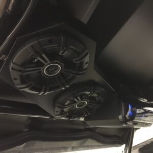 Picture of an installed CAN AM Defender