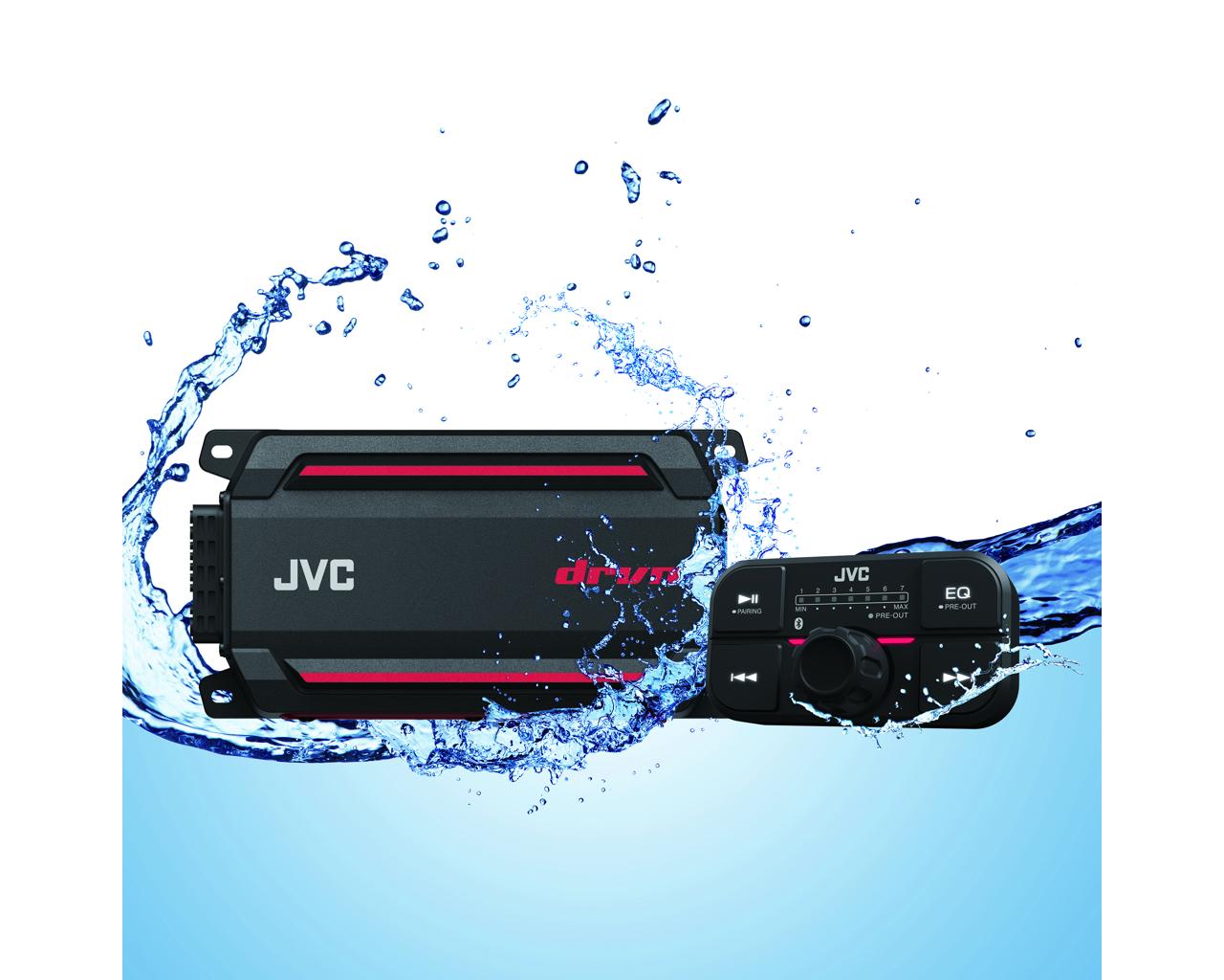 waterproof JVC speaker and central system