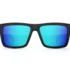 VISE Sunglasses: Side Stripe Blue Customs - Image 2