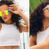 Clarity Sunglasses: White w/Spectrum Lens (Womens) - Image 2