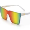 Clarity Sunglasses: White w/Spectrum Lens (Womens)