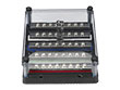Open socket wrench set in case