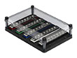 Circuit board with LED modules in clear case