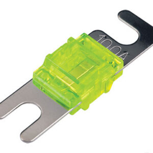 Neon green 100A automotive fuse